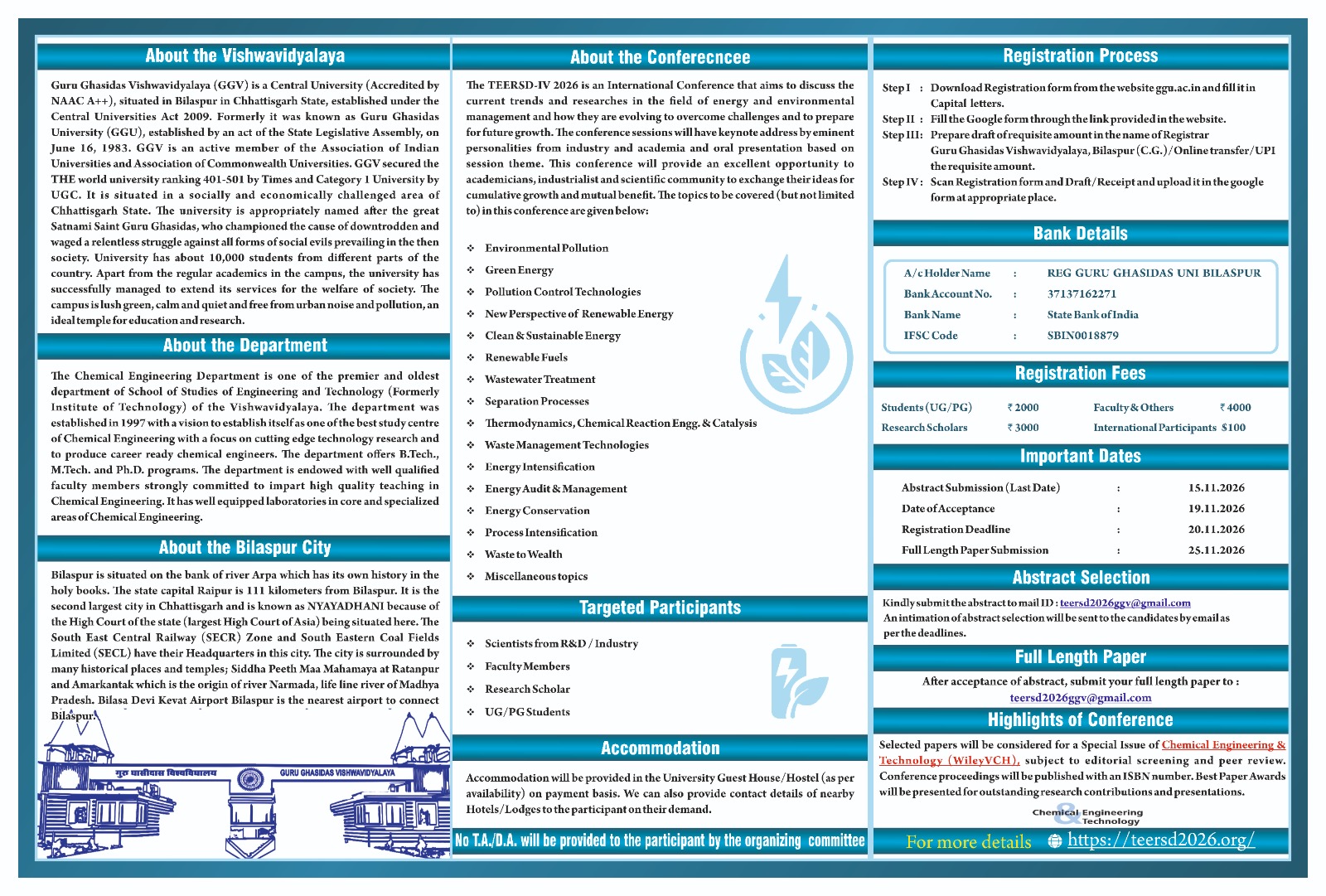 TEERSD-IV 2026 Brochure Back Page